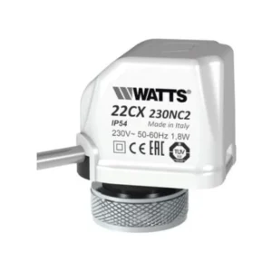 Watts Actuator WT22CX230NC2 Fcu Vana Mot Elektrotermik 230V On/off Nc 140N
