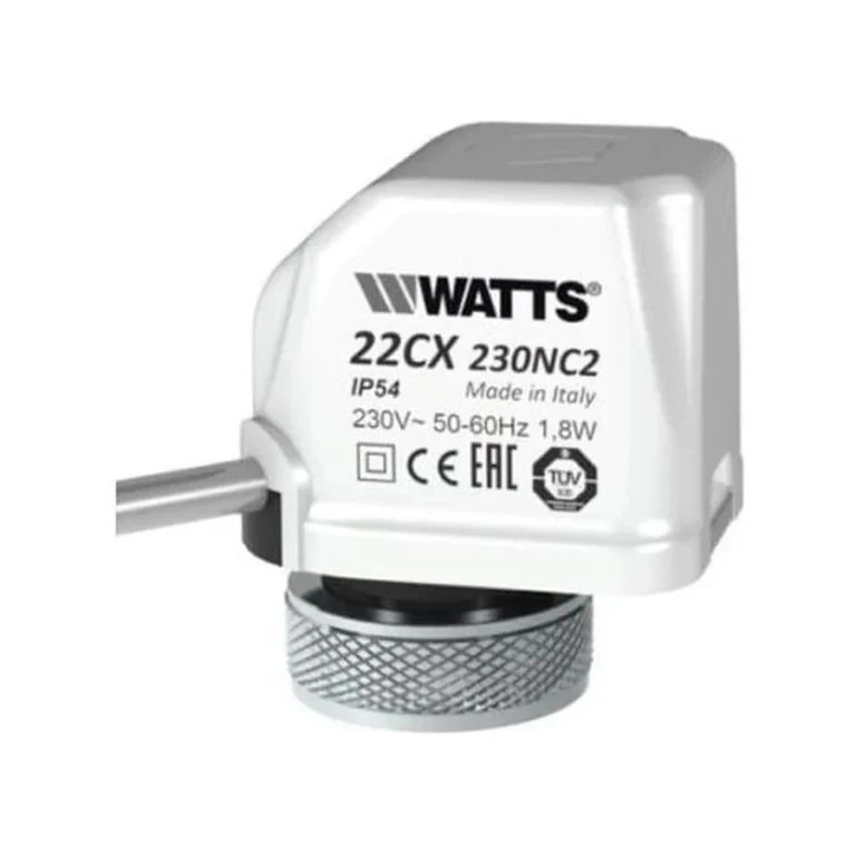 Watts Actuator WT22CX230NC2 Fcu Vana Mot Elektrotermik 230V On/off Nc 140N